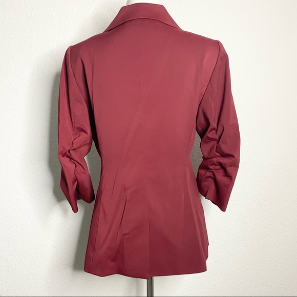 THE LIMITED Burgundy Blazer - Picture 6 of 6